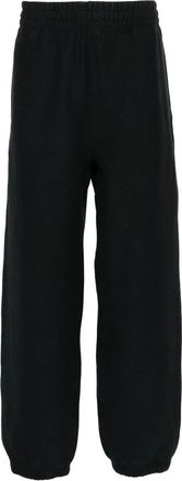 Burberry Equestrian Logo Patch Trainingsbroek - Heren - Sweatpants - Zwart - M - Katoen - Broeken