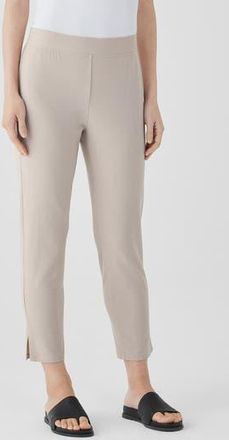 Eileen Fisher High Waist Slim Crop Pants in Wheat at Nordstrom Rack, Size Xx-Small