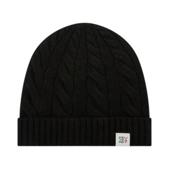 Peuterey Accessories, female, Black, ONE SIZE, Pex0205 Beanie