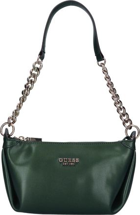 Guess Eco Evaine Schoudertas - Dames - Schoudertassen - Groen - ONE Size - Leer - Tassen