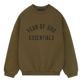 Fear of God Fleece Crewneck Olive 192BT246264F