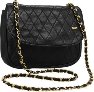 Bally Tweedehands leren schoudertassen - Dames - Vintage Schoudertas - Zwart - ONE Size - Leer - Vintage