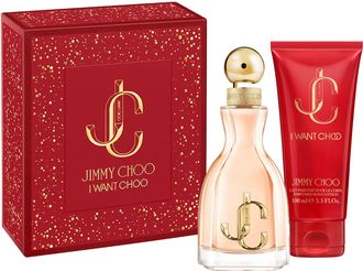 Jimmy Choo London Womens I Want Eau de Parfum 60ml Gift Set - Peach - One Size