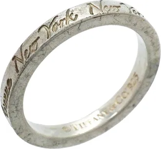Tiffany & Co. Silver 925 Band Ring (Pre-Owned)