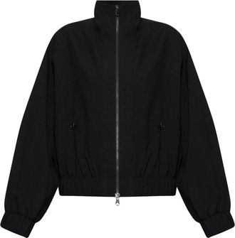 Paul Smith Jassen, Dames, Zwart, S, Wol, Wool Bomber Jacket