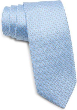 Tommy Hilfiger Evora Geometric Tie in Light Blue at Nordstrom Rack
