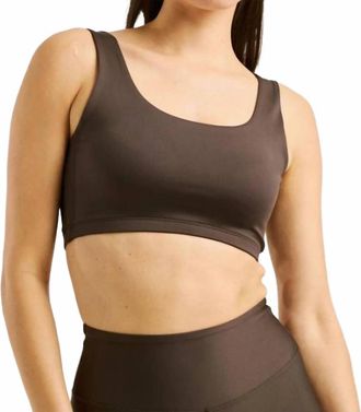 YEAR OF OURS Recycled Yos Go To Bra In Dark Oak