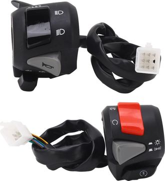 OEM Interruptor De Control Universal E Impermeable De 7/8 De Pulgada Para Manillar De Motocicleta, Con Dise&ntilde;o Multifuncional Que Incluye Interruptor De In