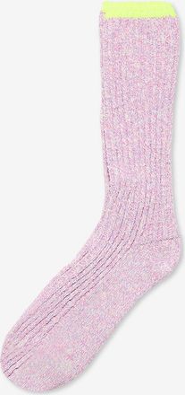 Royalties Paris Melierte Rippstricksocken aus Baumwolle Tobias