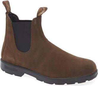 Blundstone Original Water Resistant Chelsea Boot in Brown Suede at Nordstrom, Size 11.5