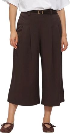 Moss Copenhagen Dames, Broeken, Bruin, Maat: XS Viscose