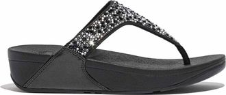 FitFlop Fitflop Womens Lulu Crystal Toe Post Sandal