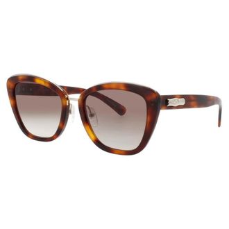 Longchamp Ladies Brown Rectangular Sunglasses LO687S214