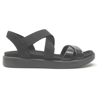 Ecco Ecco Flowt 273643 Leather Womens Slingbacks Sandals - Black - Size:UK 6.5-7