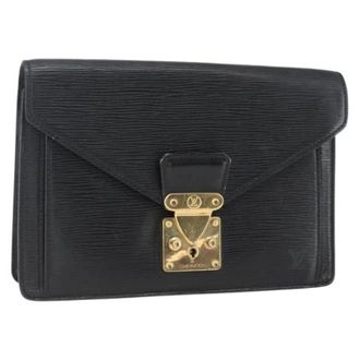 Louis Vuitton Clutch in pelle Pre-owned - - Pre-owned - Donna - Nero - ONE SIZE