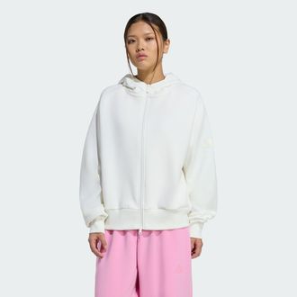 adidas Womens adidas SOFT LUX FULL-ZIP HOODIE