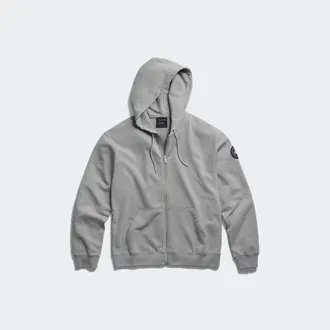 Canada Goose Loon Full Zip Hoodie Black Disc (Men, Stratus Grey, XXL)
