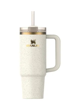 Stanley The Quencher H2.0 Flowstate 30-Ounce Tumbler in Cream Moon at Nordstrom