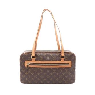 Louis Vuitton Pre-owned Shoulder Bags, female, Brown, Size: ONE SIZE Pre-owned Cite GM Monogram Shoulder Bag
