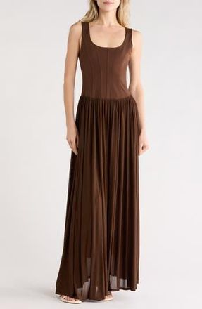 SIMKHAI Jamie Maxi Tank Dress in Cocoa at Nordstrom Rack, Size 2