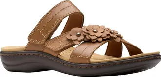 Clarks Laurieann Rose Leather Sandal