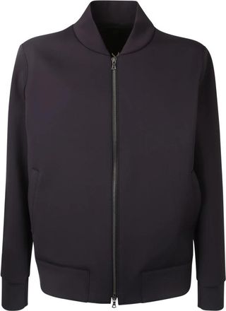 Harris Wharf London Two-Pocket Bomberjack met Ritssluiting - Heren - Zomerjassen - Blauw - M - Jassen
