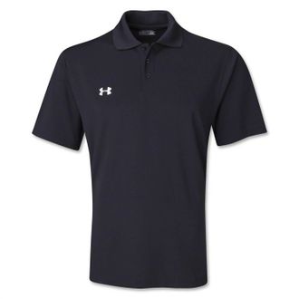 Under Armour Mens Performance Team Polo In Black