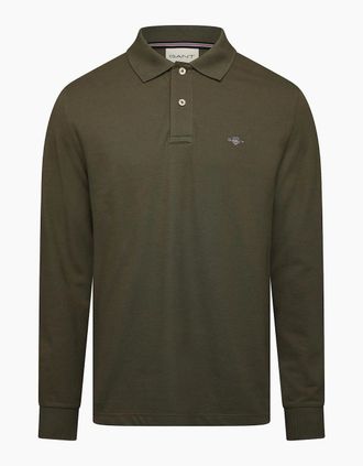 GANT Mens LG Long Sleeve - Tan - Size: 36