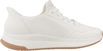 Skechers Bobs Squad 4 - Key Look - Dames - Sneakers - Wit - 37 EU - Schoenen
