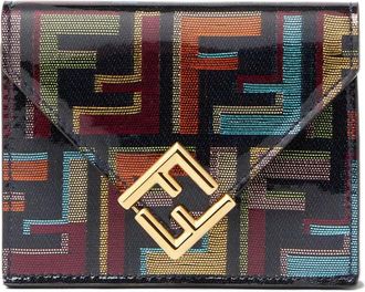 Fendi Wallets & Cardholders, female, Multicolor, Size: ONE SIZE FF Diamonds Wallet