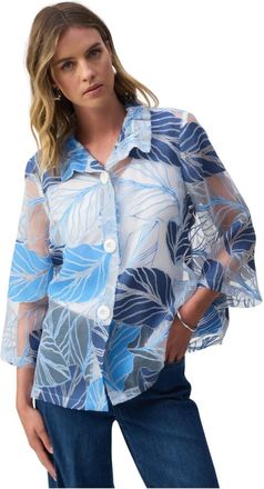 Joseph Ribkoff Licht Jasje - Dames - Zomerjassen - Veelkleurig - 3XL - Polyester - Jassen