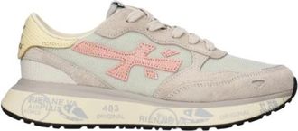 Premiata Lauryn 8184 - Dames - Sneakers - Grijs - 37 EU - Leer - Schoenen