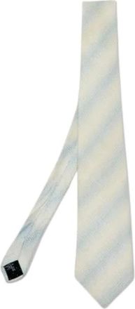 Givenchy Pre-owned Accessories, male, Blue, Size: ONE SIZE Pre-owned Silk Tie