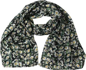 Dolce & Gabbana Lange Stola Sjaal - Dames - Zijden sjaals - Veelkleurig - ONE Size - Chiffon - Accessoires