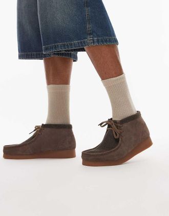 Clarks Wallabee Evo - Scarponcini marroni-Marrone