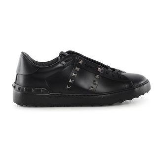 Valentino Garavani Sneakers, male, Black, Size: 10 1/2 US Rockstud Untitled Sneakers