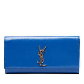Saint Laurent Pre-owned Saint Laurent Grain De Poudre Monogram Cassandre Clutch Ladies 7QBPKTLP9V8DZMBB