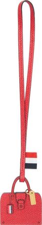 Thom Browne Mr. Thom Pebble Grain Leather Bag Charm in Red at Nordstrom
