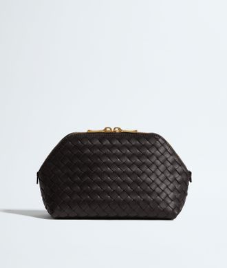 Bottega Veneta Medium Cosmetic Pouch - Brown - Unisex - U