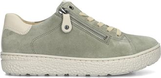 Hartjes Schoenen, Dames, Groen, 41 EU, Su&egrave;de, Groene Lage Sneakers Dames Phil