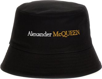 Alexander McQueen Alexander Mcqueen Logo Bucket Hat