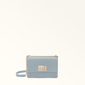 Furla 1927 Borsa A Tracolla Nuvola Blu Pelle Stampata Donna