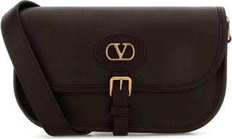 Valentino Garavani Kleine Crossbodytas - Heren - Schoudertassen - Bruin - ONE Size - Leer - Tassen