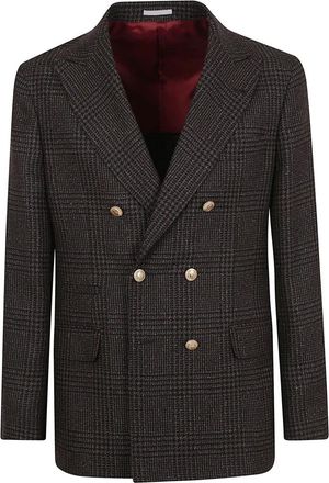 Brunello Cucinelli Hombre, Chaquetas, Marr&oacute;n, Talla: L
