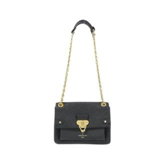 Louis Vuitton Pre-owned Vavin BB Monogram Empreinte Schoudertas - Dames - Pre-owned - Zwart - Maat: ONE Size Leer
