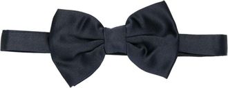 Corneliani silk bow tie - men - Silk - One Size - Black