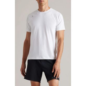 Rhone Reign Performance T-Shirt in Bright White at Nordstrom, Size Xx-Large