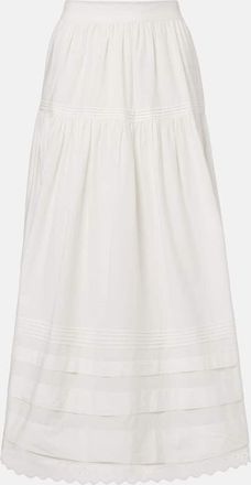 D&ocirc;en D&ocirc;en Sebastiane cotton poplin maxi skirt