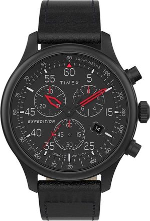 Timex Mens Expedition Black Dial Watch