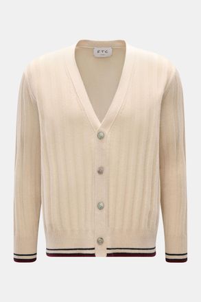 FTC Men - Cashmere cardigan beige